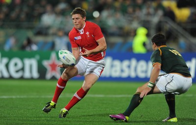 11.09.11 - South Africa v Wales - Rugby World Cup 2011 - Rhys Priestland of Wales. 