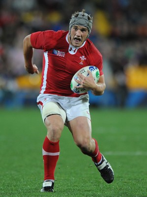 11.09.11 - South Africa v Wales - Rugby World Cup 2011 - Jonathan Davies of Wales. 