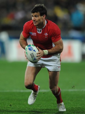 11.09.11 - South Africa v Wales - Rugby World Cup 2011 - Mike Phillips of Wales. 