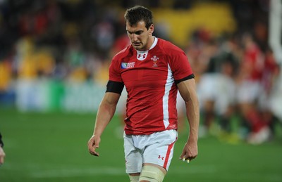 11.09.11 - South Africa v Wales - Rugby World Cup 2011 - Sam Warburton of Wales looks dejected. 