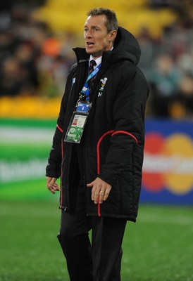 11.09.11 - South Africa v Wales - Rugby World Cup 2011 - Wales attack coach Rob Howley. 