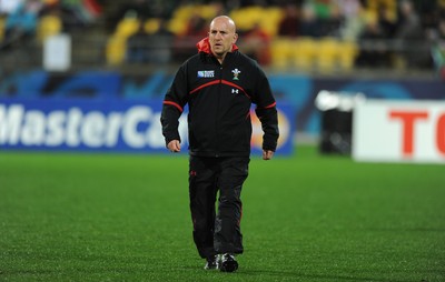 11.09.11 - South Africa v Wales - Rugby World Cup 2011 - Wales defence coach Shaun Edwards. 