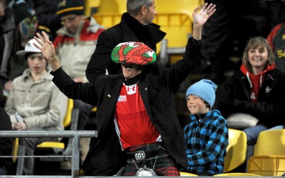 11.09.11 - South Africa v Wales - Rugby World Cup 2011 - Wales fan. 