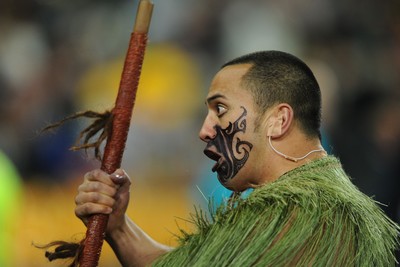 11.09.11 - South Africa v Wales - Rugby World Cup 2011 - Maori Warrior. 