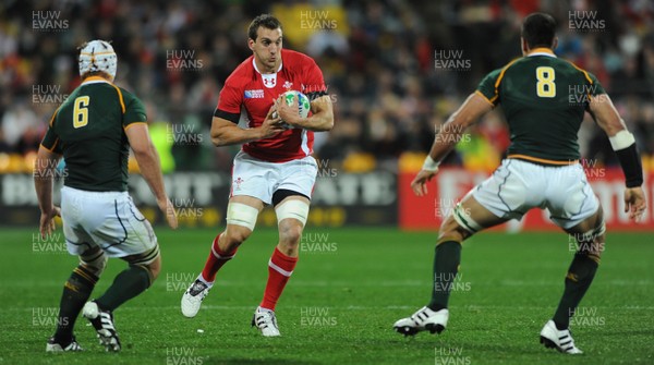 11.09.11 - South Africa v Wales - Rugby World Cup 2011 - Sam Warburton of Wales. 
