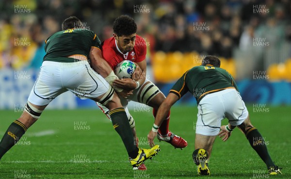 11.09.11 - South Africa v Wales - Rugby World Cup 2011 - Toby Faletau of Wales. 