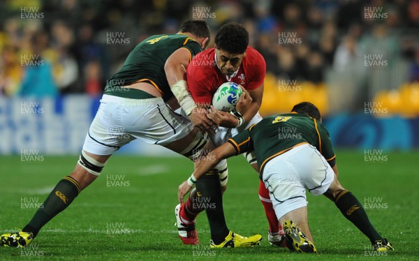 11.09.11 - South Africa v Wales - Rugby World Cup 2011 - Toby Faletau of Wales. 
