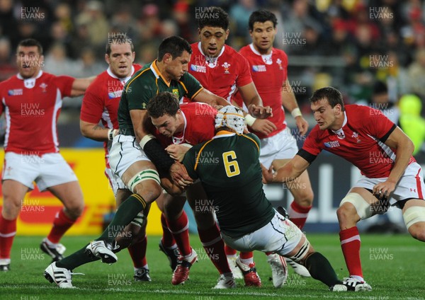 11.09.11 - South Africa v Wales - Rugby World Cup 2011 - George North of Wales. 