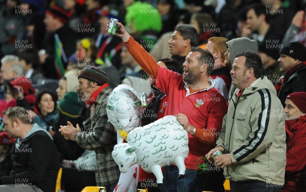 11.09.11 - South Africa v Wales - Rugby World Cup 2011 - Wales fans. 