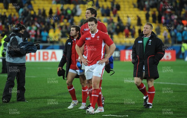 11.09.11 - South Africa v Wales - Rugby World Cup 2011 - George North of Wales looks dejected. 