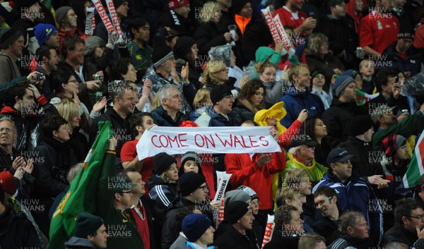 11.09.11 - South Africa v Wales - Rugby World Cup 2011 - Wales fans. 