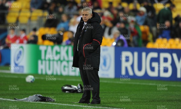 11.09.11 - South Africa v Wales - Rugby World Cup 2011 - Wales head coach Warren Gatland. 