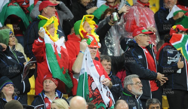 11.09.11 - South Africa v Wales - Rugby World Cup 2011 - Wales fans. 
