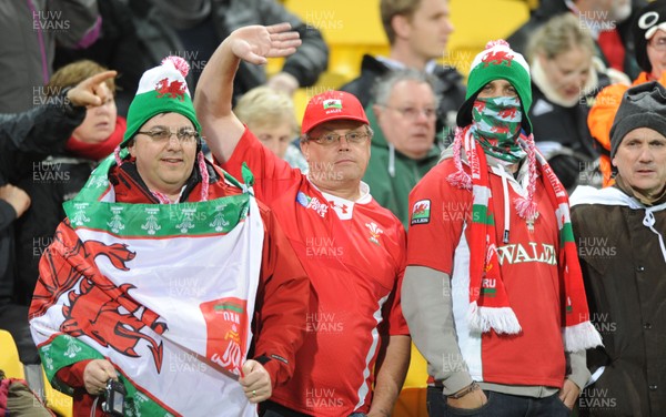 11.09.11 - South Africa v Wales - Rugby World Cup 2011 - Wales fans. 
