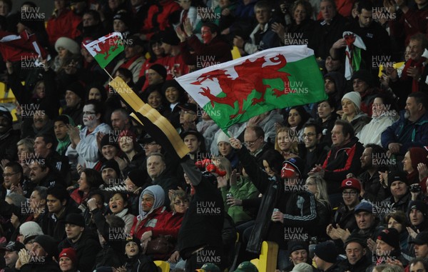 11.09.11 - South Africa v Wales - Rugby World Cup 2011 - Wales fans. 