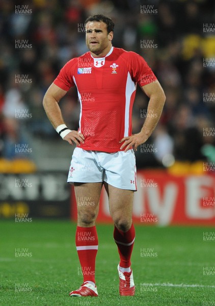 11.09.11 - South Africa v Wales - Rugby World Cup 2011 - Jamie Roberts of Wales. 