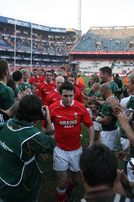 14.06.08 South Africa v Wales (Second Test)... Wales' Stephen Jones dejected at the final whistle.  