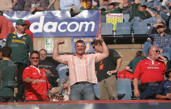 14.06.08 South Africa v Wales (Second Test)... Former Wales defnce coach Rowland Phillips in good spirits at the ground. 
