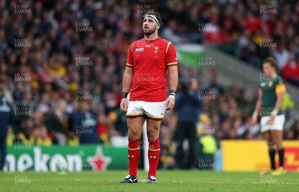 171015 - South Africa v Wales - Rugby World Cup Quarter Final - Scott Baldwin of Wales