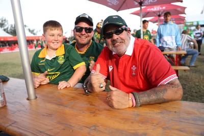 180726 - South Africa v Wales - Nations Championship - Fans outside the stadium before the game