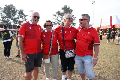 180726 - South Africa v Wales - Nations Championship - Fans outside the stadium before the game