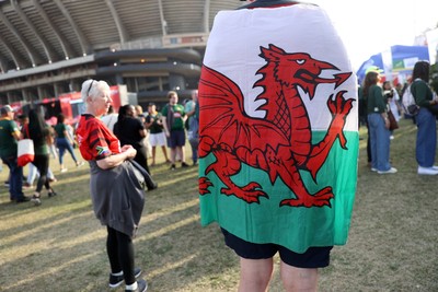 180726 - South Africa v Wales - Nations Championship - Fans outside the stadium before the game