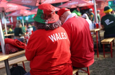 180726 - South Africa v Wales - Nations Championship - Fans outside the stadium before the game
