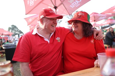 180726 - South Africa v Wales - Nations Championship - Fans outside the stadium before the game