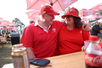 180726 - South Africa v Wales - Nations Championship - Fans outside the stadium before the game