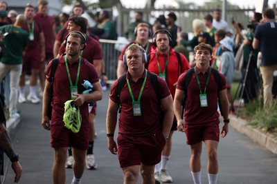 180726 - South Africa v Wales - Nations Championship -  Dewi Lake of Wales arrives at the stadium
