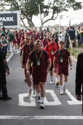 180726 - South Africa v Wales - Nations Championship - Dewi Lake of Wales arrives at the stadium