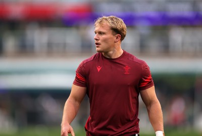 180726 - South Africa v Wales - Nations Championship - Blair Murray of Wales during the warm up,