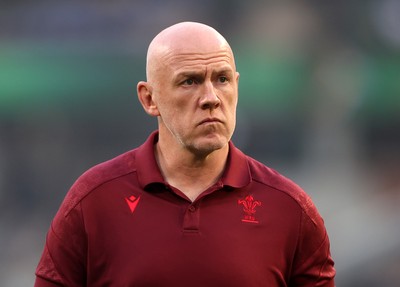 180726 - South Africa v Wales - Nations Championship - Wales Head Coach Steve Tandy during the warm up,