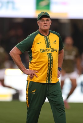 180726 - South Africa v Wales - Nations Championship - South Africa Head Coach Rassie Erasmus 