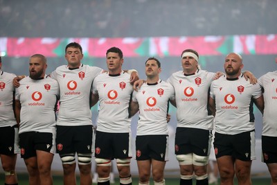 180726 - South Africa v Wales - Nations Championship - Wales sing the anthem