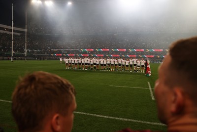 180726 - South Africa v Wales - Nations Championship - Wales sing the anthem