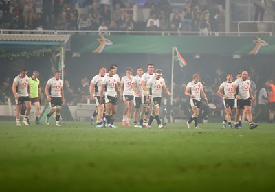 180726 - South Africa v Wales - Nations Championship - Dejected Wales at half time