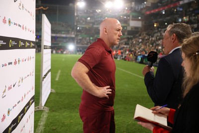 180726 - South Africa v Wales - Nations Championship - Wales Head Coach Steve Tandy 