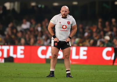 180726 - South Africa v Wales - Nations Championship - Dillon Lewis of Wales 