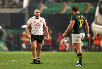 180726 - South Africa v Wales - Nations Championship - Dillon Lewis of Wales 