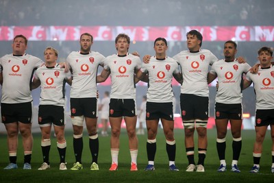 180726 - South Africa v Wales - Nations Championship - Wales sing the anthem