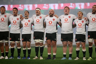 180726 - South Africa v Wales - Nations Championship - Wales sing the anthem