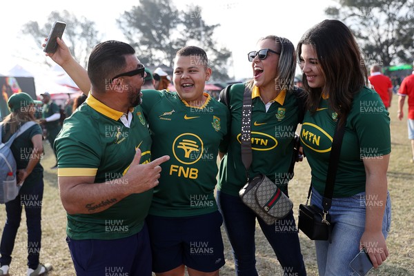 180726 - South Africa v Wales - Nations Championship - Fans outside the stadium before the game