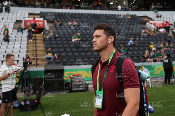 180726 - South Africa v Wales - Nations Championship - James Botham of Wales arrives at the stadium