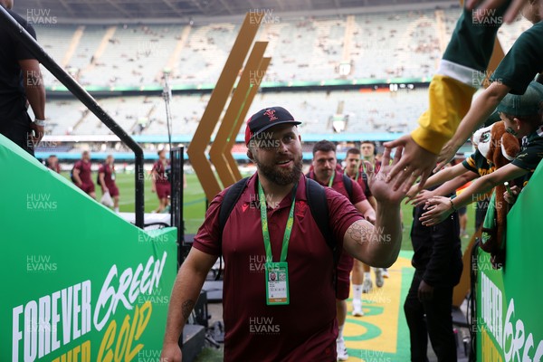 180726 - South Africa v Wales - Nations Championship - Nicky Smith of Wales arrives at the stadium