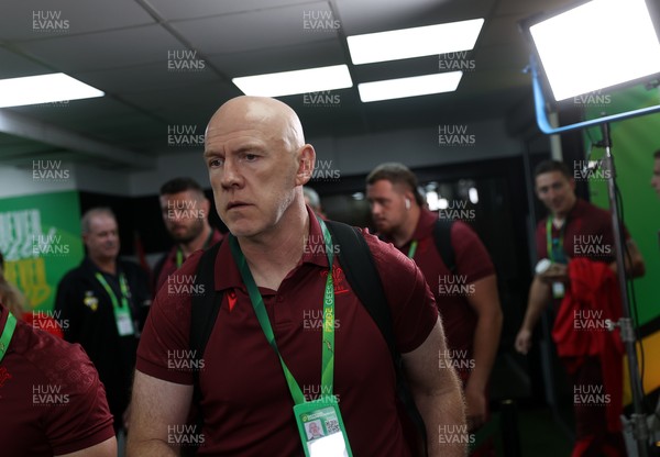180726 - South Africa v Wales - Nations Championship - Wales Head Coach Steve Tandy arrives at the stadium