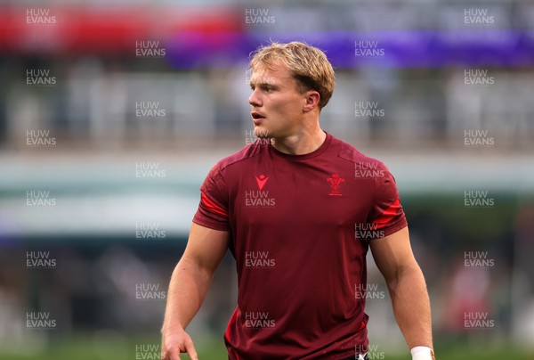 180726 - South Africa v Wales - Nations Championship - Blair Murray of Wales during the warm up,