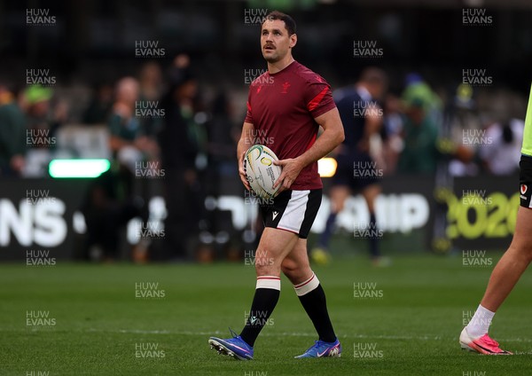 180726 - South Africa v Wales - Nations Championship - Tomos Williams of Wales during the warm up,