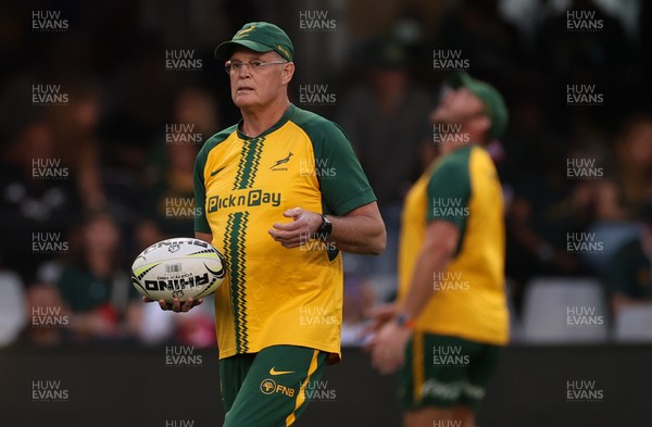 180726 - South Africa v Wales - Nations Championship - South Africa Head Coach Rassie Erasmus 