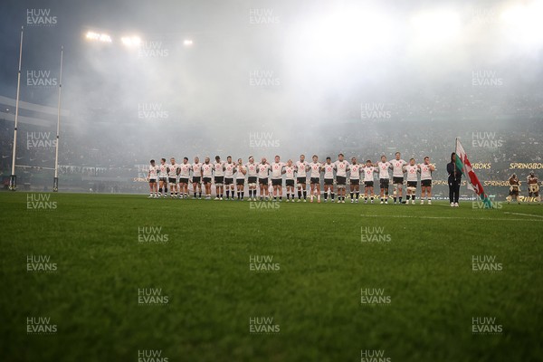180726 - South Africa v Wales - Nations Championship - Wales sing the anthem